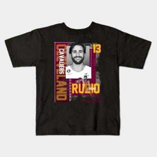 Cleveland Cavaliers Ricky Rubio 13 Kids T-Shirt